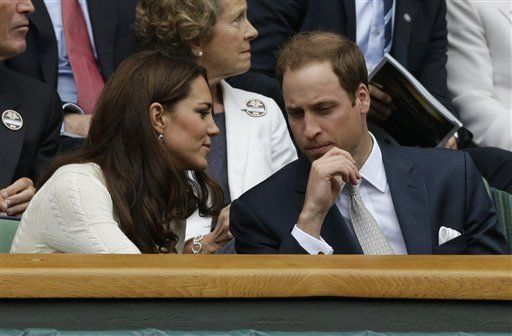Príncipe Guillermo y Kate visitan Wimbledon