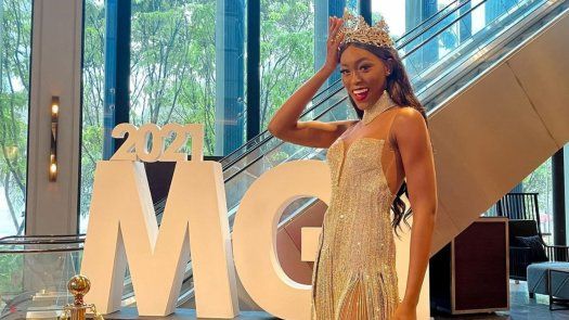 Katie Caicedo, representante de Panamá en el Miss Grand International 2021.