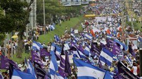 Miles marchan contra gobierno de Ortega