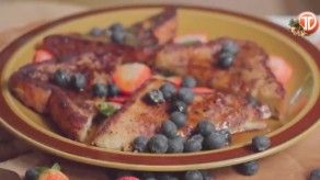 Tostadas francesas con frutas
