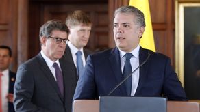 El presidente de Colombia, Iván Duque.