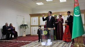 El presidente de Turkmenistán
