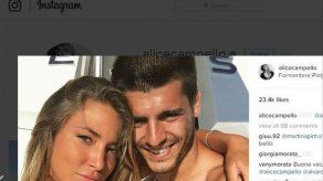Álvaro Morata y Alice Campello desatan su pasión en Formentera