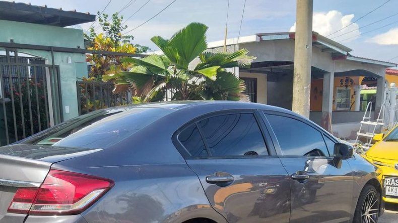 Hallan vehículo implicado en fuga e intento de atropello a unidades policiales en La Chorrera