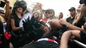 Un entierro cierra el carnaval en Barranquilla