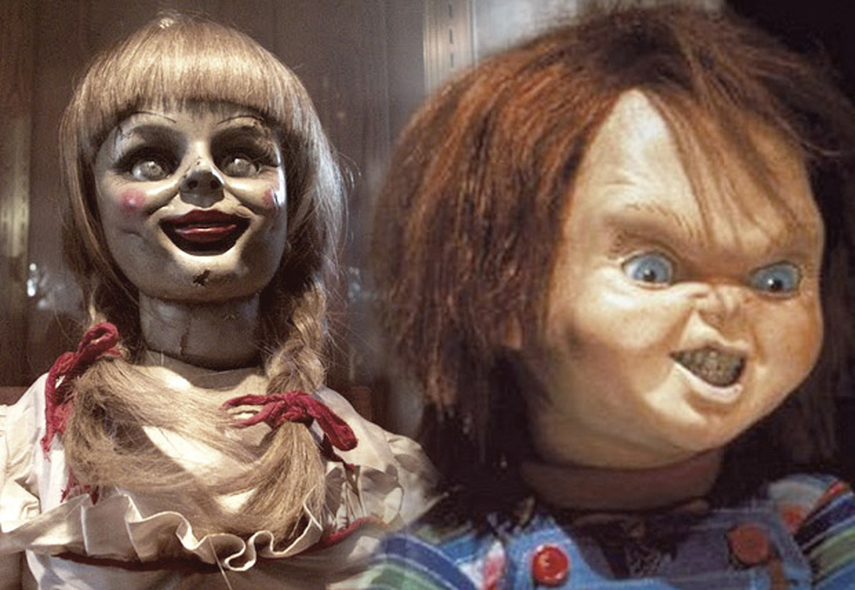 Muñecos Annabelle y Chucky