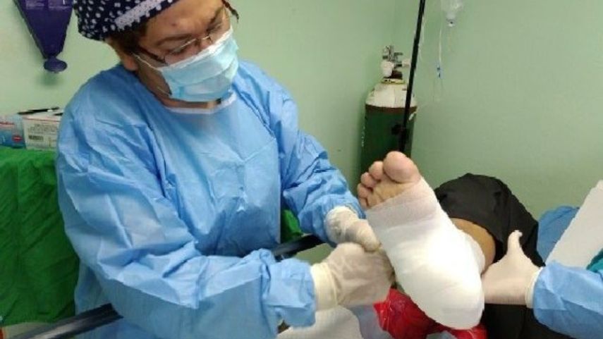 Pacientes con gusano barrenador en Herrera tienen pie diabético