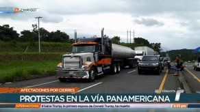 Reportan pérdidas económicas por los bloqueos en las vías hacia Chiriquí