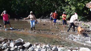 Moradores de Mariato piden solución ante afectaciones por crecida de río