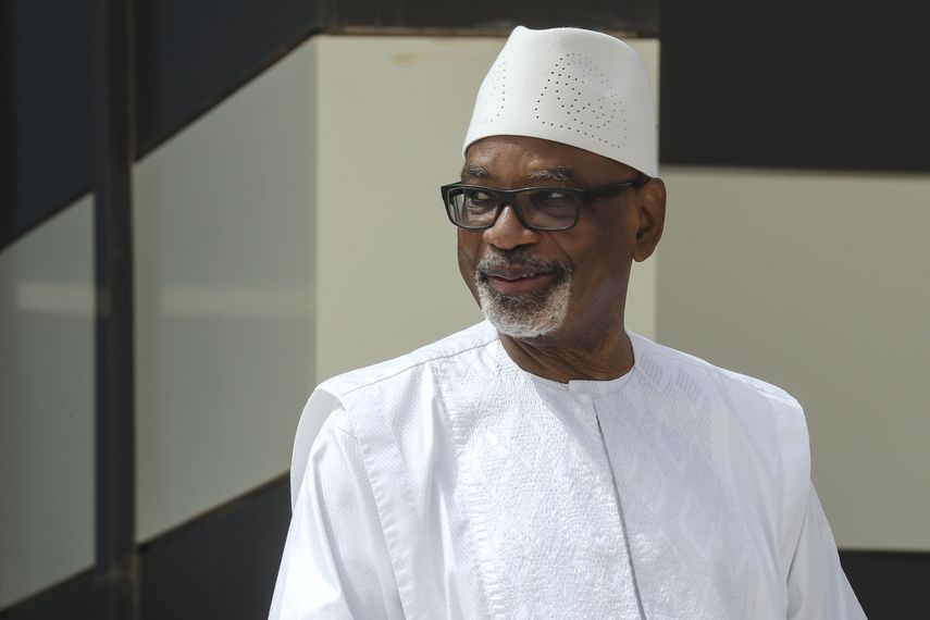 El expresidente de Mali﻿ Ibrahim Boubacar Keita.