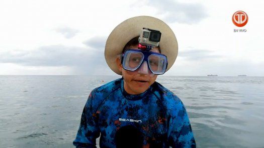 Pesca submarina en la Bahía de Panamá
