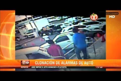 ¿Cómo es el proceso de clonación de una alarma de automóviles?