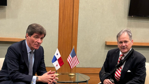 Reunión entre el Ministro de MiAmbiente de Panamá y el Subsecretario de Estado de EE. UU. Reunión entre el Ministro de MiAmbiente de Panamá y el Subsecretario de Estado de EE. UU.
