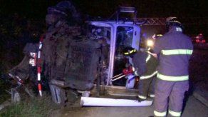 Un muerto y tres heridos tras accidente en la autopista Panamá-Colón