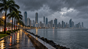 Lluvias y tormentas en Panamá