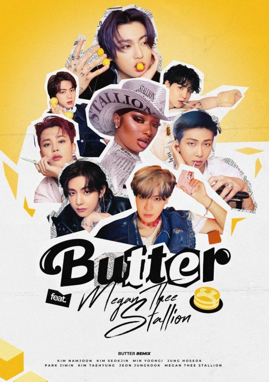 BTS lanzan remix de Butter con Megan Thee Stallion