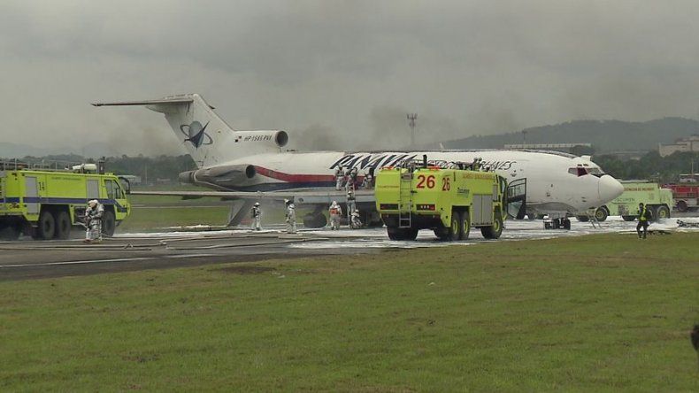 Aeropuerto de Tocumen realizó simulacro de accidente aéreo