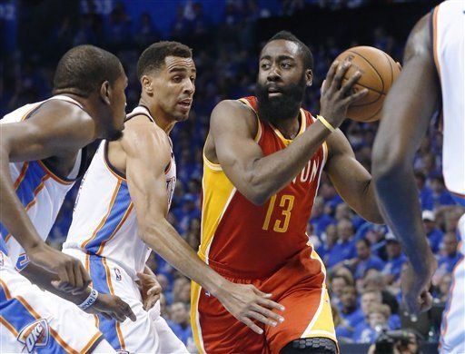 Harden conduce victoria de Rockets sobre Thunder