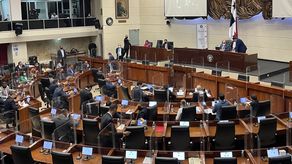 Pleno de la Asamblea Nacional durante el debate del proyecto que reorganiza la Unachi.