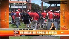 Alrededor de 600 policías darán seguridad en Mundial de Béisbol