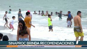 Sinaproc brinda recomendaciones al momento de visitar las playas por oleajes