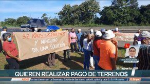 Residentes de la barriada La Milagrosa realizan manifestación pacífica