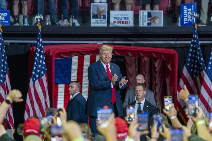 Donald Trump, empresario y expresidente de Estados Unidos. Donald Trump, empresario y expresidente de Estados Unidos.