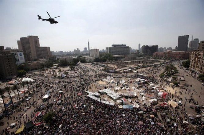 Protestas en El Cairo (Egipto)