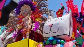 El arte se apodera de Punta Fogón en el culeco del domingo de carnaval junto a S.R.M Jennifer González.