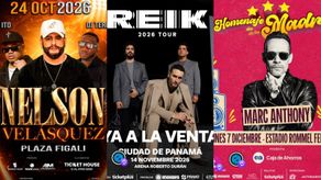 Conciertos que pondrán a gozar a Panamá.