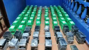 La droga fue decomisada en un puerto ubicado en Portobelo. La droga fue decomisada en un puerto ubicado en Portobelo.