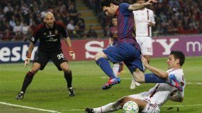 Milan y Barsa empatan sin goles en cuartos de final