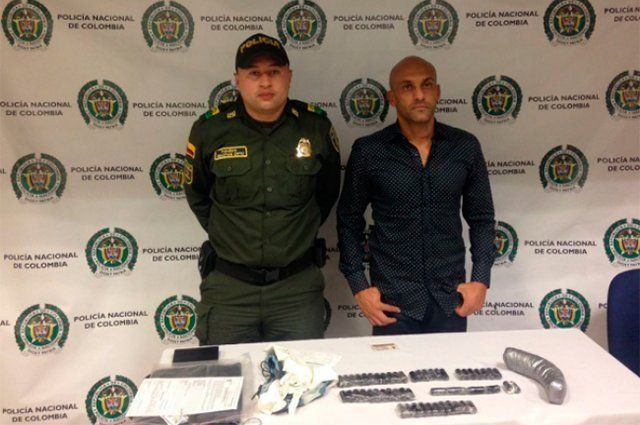 Exfutbolista Osorio en libertad tras arresto por cocaína