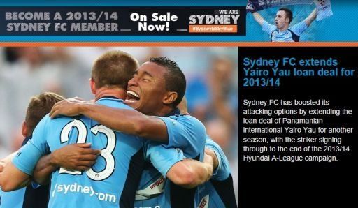 Yairo Yau firma por un año más con el Sydney FC