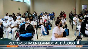 Rectores universitarios piden a los docentes no afectar a estudiantes con el paro
