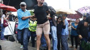 Interrumpen con abucheos discurso del presidente filipino