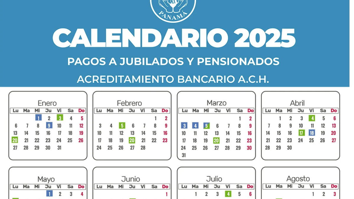 CSS: calendario de pagos a jubilados y pensionados CSS: calendario de pagos a jubilados y pensionados