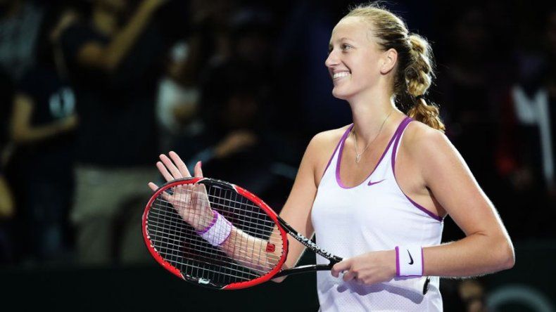 Petra Kvitova iniciará la defensa del título ante la española Arruabarrena