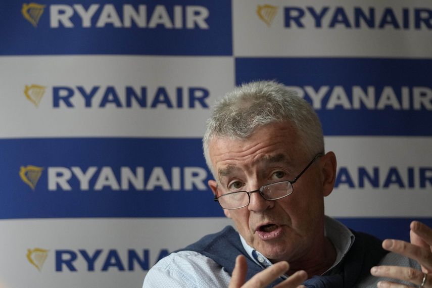 Ryanair también actualizó sus previsiones de crecimiento para los próximos cinco años