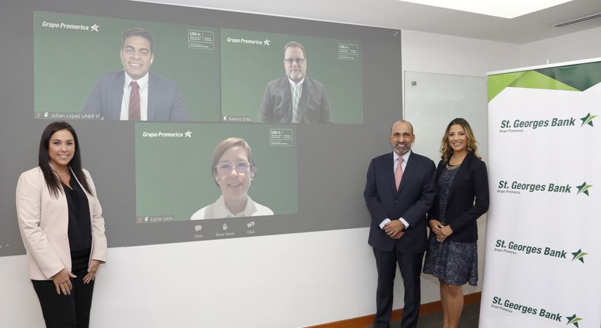 La alianza entre UNEP FI y St. Georges Bank muestra cómo el sector financiero puede garantizar que las prácticas bancarias se alineen con la visión establecida con los Objetivos de Desarrollo Sostenible.