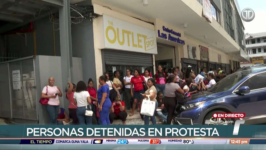 Manifestantes aprehendidos tras enfrentamientos son trasladados al Juzgado de Paz