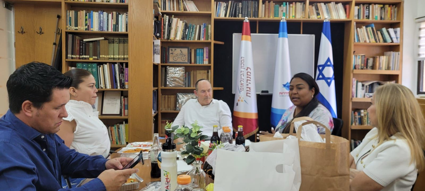 Reunión de alcaldes en Israel con Embajador&nbsp;