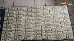 Ecuador: Decomisan 10 millones de dólares falsos