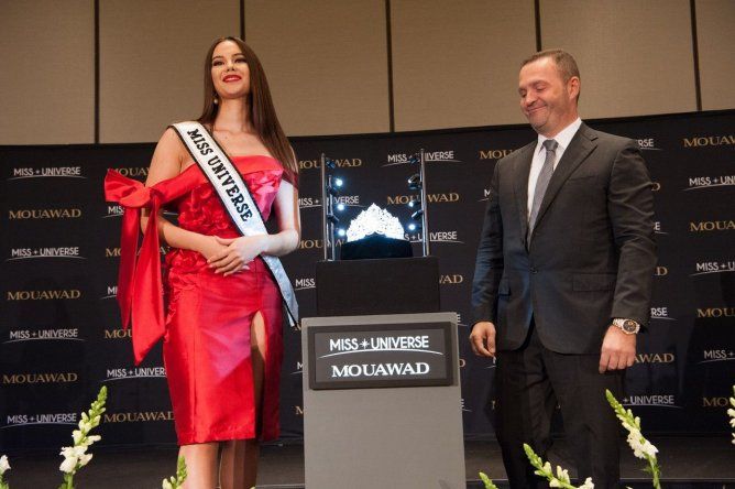 Presentación oficial de la corona de Miss Universo 2019
