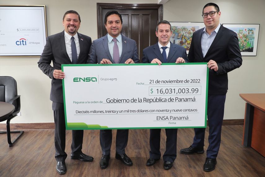 Se hizo la entrega de los dividendos al viceministro de Finanzas