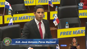 Diputado José Pérez Barboni cuestiona legalidad del salvoconducto del expresidente Martinelli