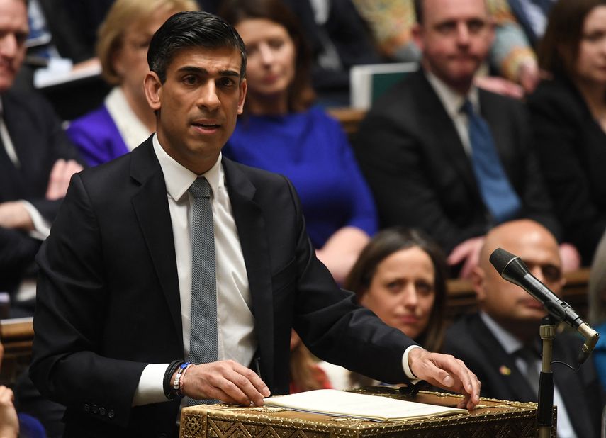 El ministro de Finanzas británico