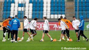 Ronaldo vuelve a entrenarse antes de la visita del Bayern