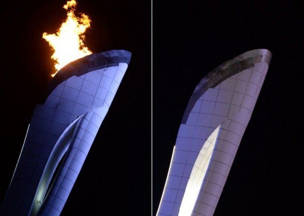 Clausura de las Olimpiadas de Invierno en Sochi