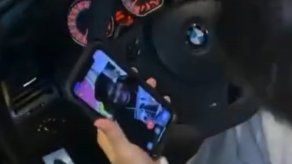 Sech en la videollamada con El Tachi.